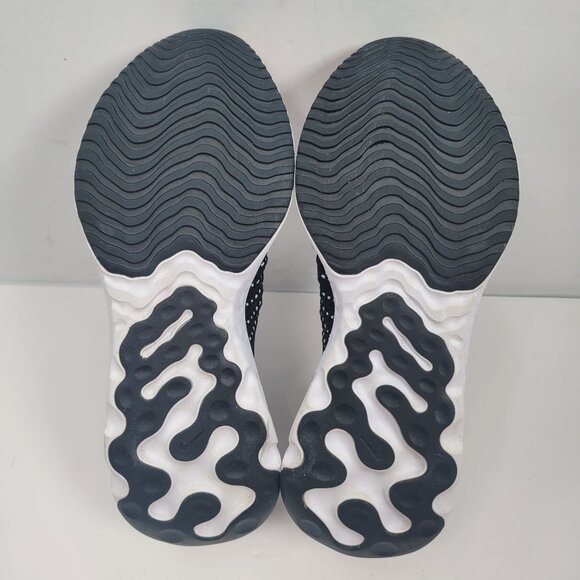 Nike React Phantom Run Flyknit 2 Men's Black Orange Shoes DQ7647-001 US Size 7 - Picture 7 of 8